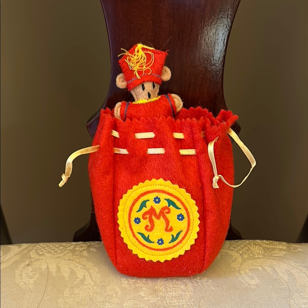 Muffy VanderBear 1994 Santa Toy Sack with soldier toy